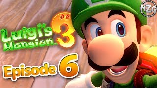 King MacFrights Boss! 6F Castle MacFrights! - Luigi's Mansion 3 Gameplay Walkthrough Part 6
