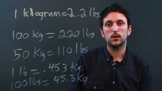 What Is the Difference Between Pounds & Kilograms? : Measurement Conversions