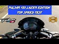 2021 Bajaj Pulsar 125 Lazer Edition Top Speed 😱🔥 | Performance Improved?🔥😍 | 1st to 5th Gear 🤯