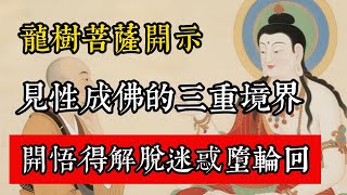 龍樹菩薩開示：見性成佛的三重境界，開悟得解脫迷惑墮輪迴！#佛教 #佛家 #佛法 #佛學知識 #佛學智慧 #修心修行 #佛教文化 #禪悟人生 #傳統文化