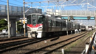 【4K】東端の福山まで幅を利かす227系 山陽本線 上り 普通列車  227系0番台（2+2両編成） RedWing JR西日本 下関総合車両所 広ヒロ  S26+S36編成 糸崎 M1140011