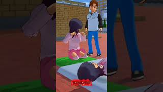 Hantu monster MiO Twin kembarEP1+2 Sakura School Simulator Horror Ding Dong #shorts #viral #sojamere