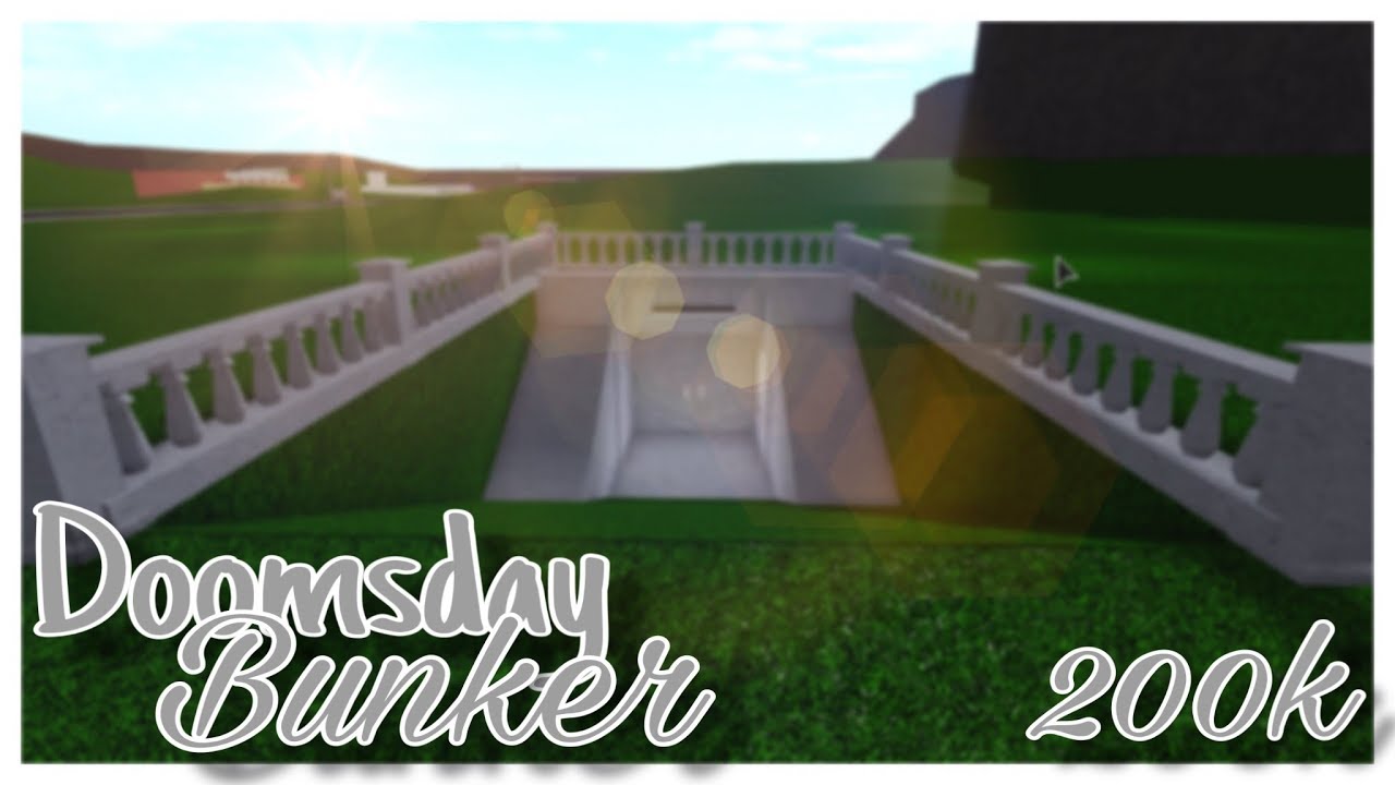 BLOXBURG DOOMSDAY BUNKER SPEEDBUILD // ROBLOX BLOXBURG - YouTube