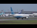 xiamen airlines boeing 737 800 b 5160 landing and takeoff nrt rjaa