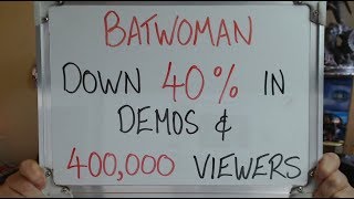 BATWOMAN Rating TANK Down 40% in Demos and 400,000 Viewers!!