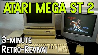 Atari Mega ST 2 - 3-minute retro-revival