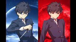 Shiki Tohno=Boss Rush= VS Shiki Nanaya=Boy in School Uniform=　MELTY BLOOD: TYPE LUMINA (Watch)