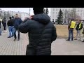 Первомайская демонстрация vs экобессрочка в Архангельске..