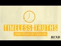 Timeless Truths from Rend The Heavens | Pastor Shane Idleman