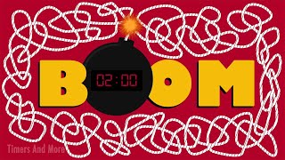 2 Minute Timer Boom Bomb | Giant Bomb Explosion 💣