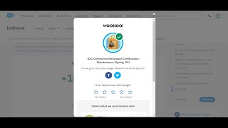 B2C Commerce Developer Certification Maintenance (Spring '23) - Salesforce Trailhead | Quiz Solution