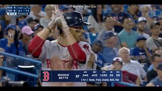 Mookie Betts hits for the cycle