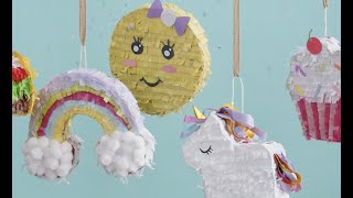 Liven up your next party with homemade piñata decorations