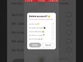 LOLLY DATING APP - how to DELETE ACCOUNT?
