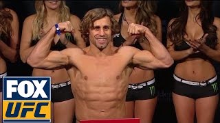 Watch Urijah Faber's very last weigh-in | UFC ON FOX