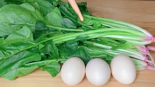 Recently, the practice of egg spinach has become popular. The restaurant is 68 yuan per plate,