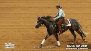 SJR Smokey Mist shown by Austin R Gilley - 2024 Snaffle Bit Futurity rein, open futurity prelims