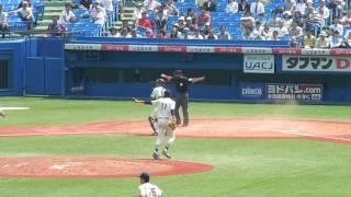 上原健太(明治大学)2015年ドラフト候補　2015.5.23立教戦①