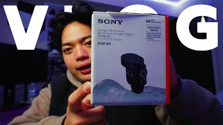 I bought the Sony ECM-M1 for Vlogging