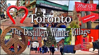 Exploring The Distillery Winter Village: Hidden Gems \u0026 Christmas Lights in Toronto