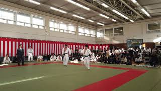 旧三商大柔道OB戦　神戸大学VS大阪市立大学　中堅