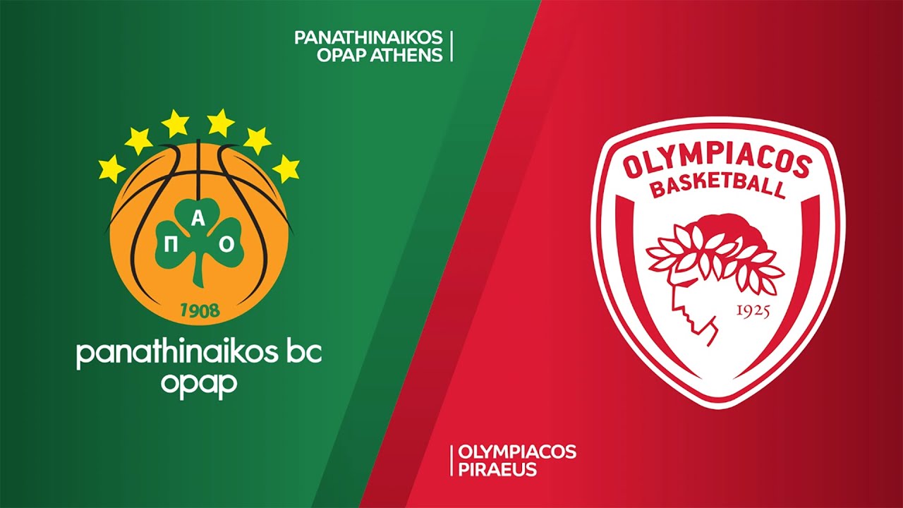 Panathinaikos OPAP Athens - Olympiacos Piraeus Highlights | EuroLeague ...