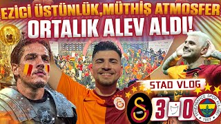 DERBİDE ZANİOLO ŞOV! MÜTHİŞ GÖRÜNTÜLER ! | Galatasaray 3 - 0 Fenerbahçe
