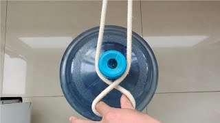 The ancient knot technique, the most old-fashioned bottle knot, is very useful in life