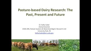 Pasture-based Dairy Research: The Past, Present and Future