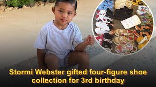 Stormi Webster gifted four-figure shoe collection for 3rd birthday