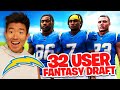 We Created a 32 User Fantasy Draft CFM! Madden 25