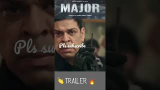 #major movie 🎬 trailer || #major sandeep unnikrishnan | #adivisesh | #prakashraj | #shorts