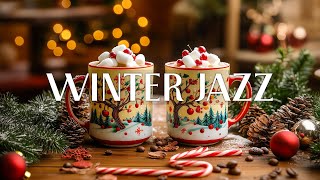 Happy Winter Morning Jazz ☕ Positive Coffee Jazz \u0026 Soothing Bossa Nova To Help You Reduce Stress