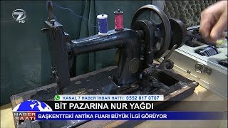 Bit Pazarına Nur Yağdı. Ankara'daki Antika Fuarı Büyük İlgi Görüyor