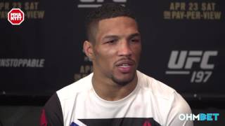 UFC 197: KEVIN LEE  "YOU MAKE MISTAKES WHEN YOU GO FOR THE BIG SHOT"