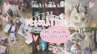 👀 Decorating and showing my blind box figure collection 💕