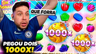 BUXEXA INSISTIU MUITO NO SWEET BONANZA ATÉ CONSEGUIR PEGAR DOIS 1000X E FORRAR MUITO