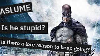 The Batman Arkham Community is a Bit Silly...