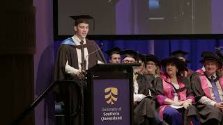 UniSQ Toowoomba Graduation Ceremony Valedictorian – Mason Russell - 1.30 PM, 13 February 2024