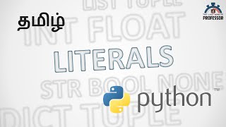 Literals in Python (Tamil)