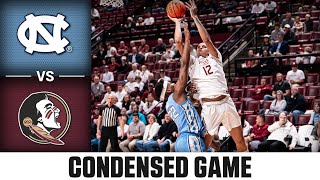 North Carolina vs. Florida State Condensed Game | 2024-25 ACC Men’s Basketball