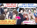 A Rude Customer Canceled Reservations for 50 People During Peak Season! But I…[RomCom Manga Dub]