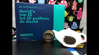 David's Teas Orgianic English Breakfast Tea;Tea with Linda