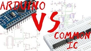 Arduino VS Common IC (Without Programming) || Creating Arduino equivalent circuit