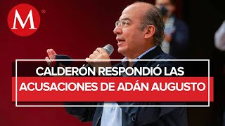 Calderón niega investigación en su contra por tráfico de armas; "el secretario anda muy perdido"