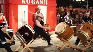 Ryusei Taiko and Nihon Taiko Dojo at Koganji Temple