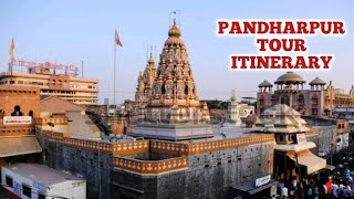 Pandharpur Tour Itinerary I पंढरपूर टूर