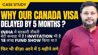 Why our Canada Visitor Visa got delayed by 5 months | Canada Visa Updates | Case Study Video