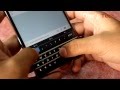 Blackberry Passport Keyboard and Screen Gesture's Guide