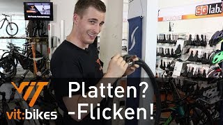 Platten? - Wie flicke ich einen Schlauch! - vit:bikesTV 158